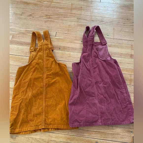 The Children’s Place Girls 10 set of 2 Corduroy Jumper Overall Dress Fall - Picture 14 of 14
